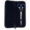 Deluxe 6 inch Professional Beard & Mustache Scissors with Tension Adjuster & Carrying Case view 3