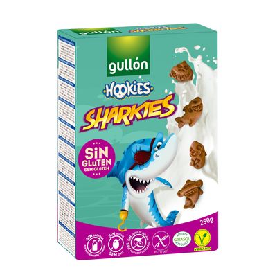 Gullon Gluten Free Sharkies Shapes Cocoa Biscuits 250g