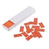 Ehdis Car Sticker Remover 100 PCS Plastic Razor Blades Edges for Plastic Blade Triumph 1.5" Scraper, Wipe Off Label Glue Residue on Soft Surface No Scratched view 4