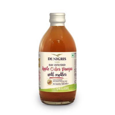 De Nigris Organic Apple Cider Vinegar, 500ml