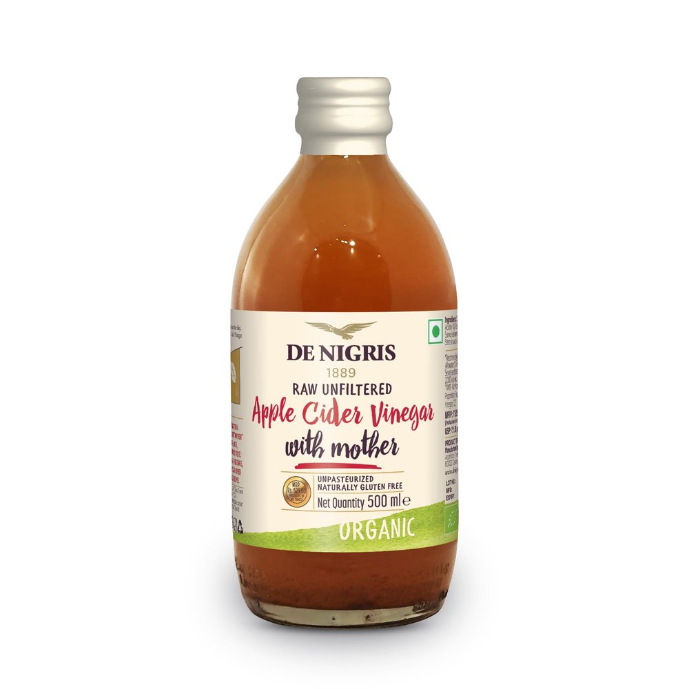 De Nigris Organic Apple Cider Vinegar, 500ml