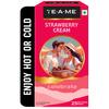TE-A-ME Strawberry Cream Tea - 25 Tea Bags | Fruit Tea | Caffeine Free view 1