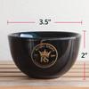 Black : RoyalShave Ceramic Shaving Bowl - Mug for Shave Soaps! (Black) view 2