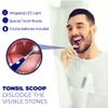 LED Tonsilolite Extractor | Pack of 2 | Prevent Bad Breath | 2 Tools for Removing Tonsilolites | 6 Interchangeable Heads | Remove Tonsilolites | Oral Cleaning | ORAVIX view 3
