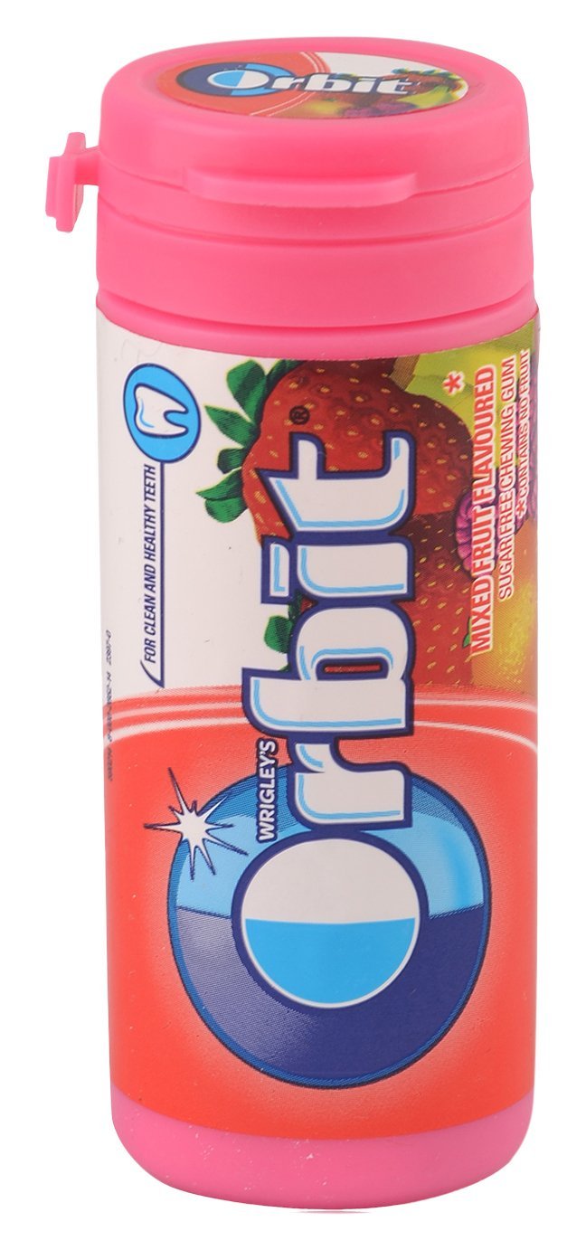 Orbit Chewing Gum - Mix Fruit, 22g Pack