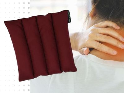 Asweda Hot & Cold Bags Natural Easy To Use Flexi Travel Wheat Pack For Pain Relief&Relaxation|Reusable,Microwaveable. Ice Bag|Relief From Muscle,Joint Pain,Back,Shoulder,Neck,Swelling(Maroon)