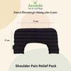 Asweda Hot & Cold Reusable Wheat Bags for Shoulder Pain Relief. Natural Therapy, Microwaveable. Chemical Free Pain Relief & Relaxation. Muscle, Joints, Swelling, Injuries | Heating, Ice Pack (Blue) view 4