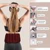 Asweda Reusable Hot & Cold Wheat Bag for Back & Body Pain Relief | Microwaveable, Natural Therapy, Chemical-Free Heat & Ice Pack (Maroon) view 2