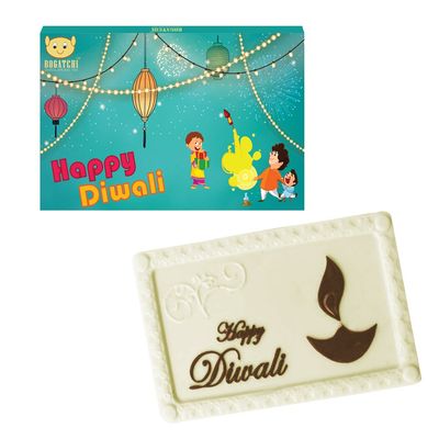Bogatchi Happy Diwali Chocolate, 1 pc