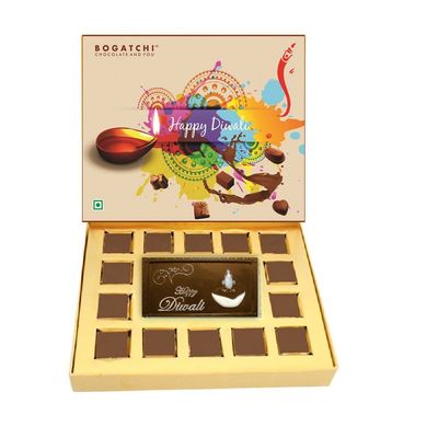 Bogatchi, Diwali Chocolate Gift Box, 15 Pieces