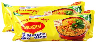 Hypercity Combo - Maggi 2 Minute Noodles Masala, 420g (Pack of 2) Promo Pack