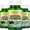 Morpheme Remedies Mucuna Pruriens (Kapikachhu) 500mg Extract - 60 Veg Caps - 3 Bottles view 1