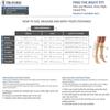Large , Beige : Truform 15-20 mmHg Knee High, Closed Toe Compression Stockings, Beige, Large view 2