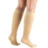 Large , Beige : Truform 15-20 mmHg Knee High, Closed Toe Compression Stockings, Beige, Large view 3