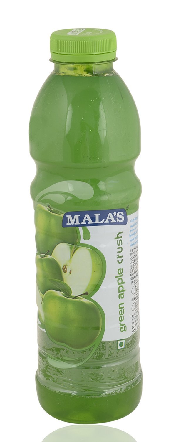 Mala's Juice - Green Apple Crush, 750ml Bottle