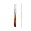 [Ear Lobe & Accessories] Personal/Professional Hair Removal Kit (40 Pcs Non-Woven Wax Strips/Patti, 26.5 X 9 cm | 1 Pc Heavy Duty Wooden Handle Wax Knife, 10.5 cm) view 3