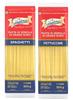 Gustora Durum Wheat Spaghetti & Fettucine Pasta Combo Pack Of 2 I Made of Durum Wheat Semolina I Rich In Protein And Fibre I Zero Cholesterol I Vegetarian Pasta I Cooking Time 10 Min - (500 gm X 2) view 1