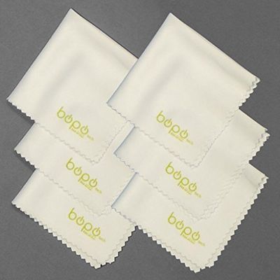 Microfiber Cleaning Cloths - for Lenses, Binoculars, Spotting .Pack of 6 BoPo Clothes