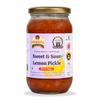 Chokkha Traditional Homemade Sweet & Sour Lemon Pickle (Lemon) | No preservatives | No Leakage While Traveling | No Colour | 100% Oil-Free | 200 Gm view 1
