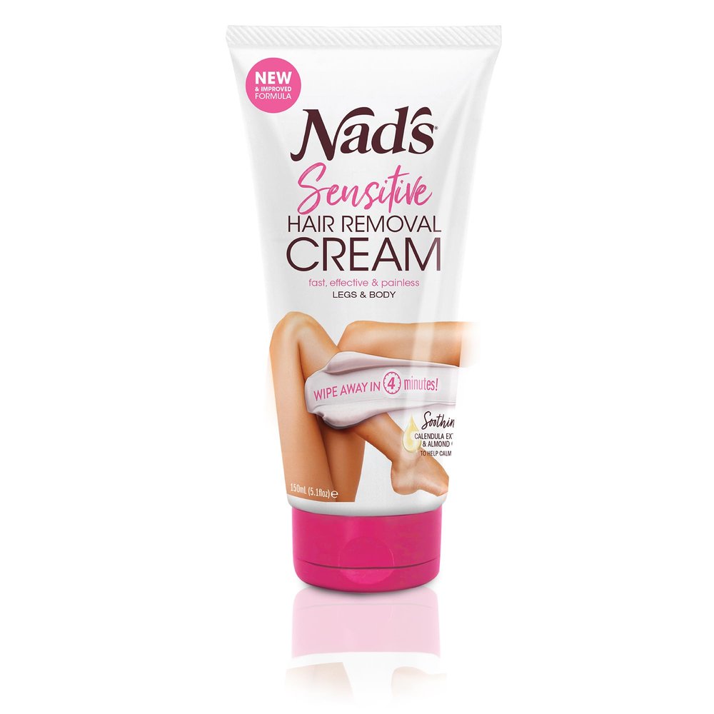 Nad's Sensitive Hair Removal Cream 5.1 ounce