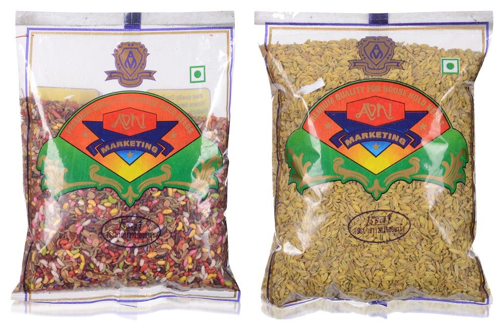 Avni Roasted Mukhwas (Saunf) And Rimzim Mix Special Masala | 400 Grams (Combo of 2)