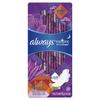 ALWAYS Radiant, Size 4, Overnight Sanitary Pads With Wings, Scented, 20 Count view 1