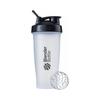 BlenderBottle Classic Loop Top Shaker Bottle, Clear/Black/Black, 28-Ounce Loop Top view 1