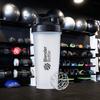 BlenderBottle Classic Loop Top Shaker Bottle, Clear/Black/Black, 28-Ounce Loop Top view 2