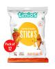 Timios Natural Non-Fried Carrot & Cumin Stick-Shaped Munchies  Pack of 12 (30g each)  Healthy Snack for Kids Aged 2+ view 1