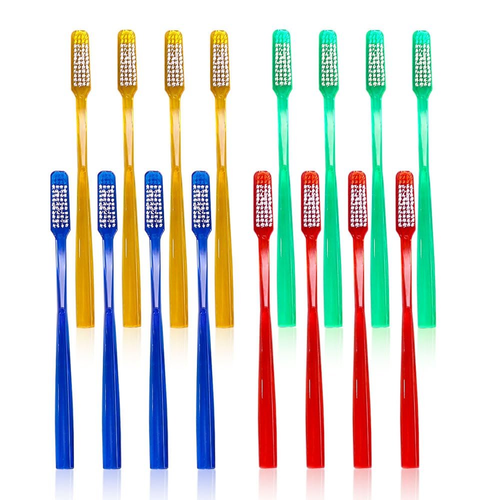 Dr.Perfect Adult Smoker's Toothbrush Super Hard Bristles (12)