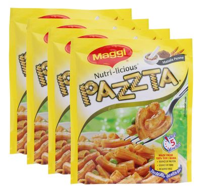 Big Bazaar Combo - Maggi Nutri-Licious Pazzta Masala Penne Flavour, 65g (Buy 3 Get 1, 4 Pieces) Promo Pack