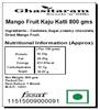 Bhaidooj Gifts Sweets- Ghasitaram's Mango Fruit Kaju Katli 800 gms view 2