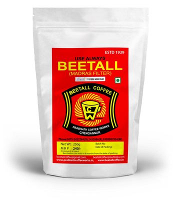 Beatall Coffee Powder Madras Filter Coffee Powder - 250 GMS
