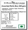 Bhaidooj Gifts-Ghasitarams Assorted Rolls Box 200 GMS view 2