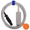 SPO2 PROBE 3 MTR ADULT CLIP DETEX OHMEDA 7 PIN view 1