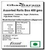Bhaidooj Gifts-Ghasitarams Assorted Rolls Box 400 GMS view 2