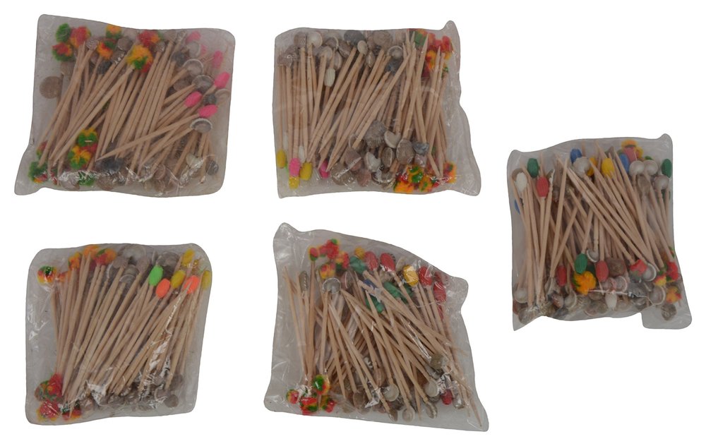 Amit Marketing Fancy Toothpicks (Pack of 5 Packets)(400 PC)