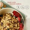 Wingreens Harvest Toasted Millet Muesli, Roasted Cacao Bean & Raisin, 250 g view 2
