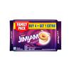 Britannia Treat Jim Jam (4+1) 460g or 500g On Pack Combi view 1