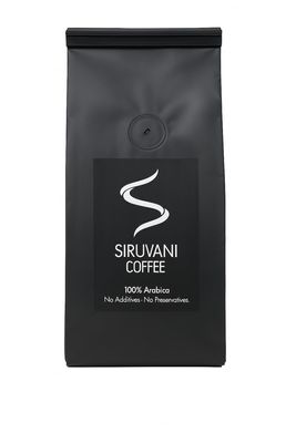 Siruvani Coffee 250 Gram | Premium 100% Arabica | Ground Coffee | Medium Roast | Filter Grind