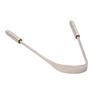 BlomiDeal Surgical Grade Stainless Steel Tongue Cleaner Scraper -Bacteria Inhibiting, Non-synthetic Grip -Sterilizable view 1