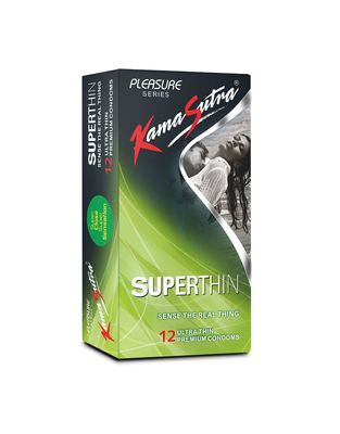 KAMA SUTRA Superthin Condom 12S(Pack Of 4)