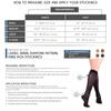 1783, Large, Nude : Truform 1783, Women's Diamond Pattern (15-20 mmHg) Graduated Compression Stockings, Large, Nude view 2