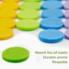 22MM Felt Pads : 22mm Replacement Refill Pads(60PCS) For Essential Oil Diffuser Necklace-Fit for 30mm Aroma Stainless Steel Locket Pendant 12 Colors view 4