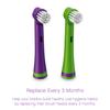 Snappy the Croc : Brusheez Electronic Toothbrush Replacement Brush Heads (Snappy the Croc)2 Pack view 3