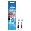 Oral B ORIGINAL Kids Rechargeable Electric Toothbrush Soft Replacement Brush Heads [10X POWERFUL THAN COMPATIBLE PRODUCTS], Frozen Characters, 2 Refills, Deep clean between teeth view 1