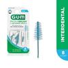 Sunstar 614D GUM Proxabrush Go-Betweens Wide Refill, Nylon Triangular Shaped Bristle, Pack of 8 view 2
