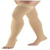 Medical Antiskid Varicose Veins, Graduate Calibrated, Compression Socks, Stocking Improve Blood Circulation, Varicose Vein, Swollen, Aching Legs, Pain Relief, Edema, Sore Legs, Compression Sleeve with Anti Slip, Grade-III, Unisex.(Beige X-L) view 1