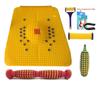 ACi Acupressure Power Mat With Magnets Pyramids For Pain Relief And Total Health with Free Acupressure Clip view 1