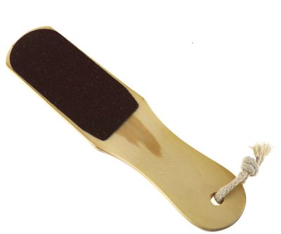 Wooden FOOT RASP Hard Dead Skin File CALLUS Remover Feet Scrubber Pedicure